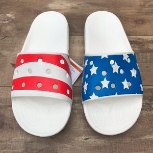 Crocs Classic American Flag Slide 🇺🇸